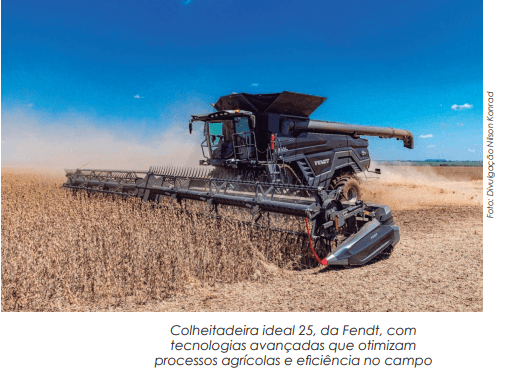 Máquinas agrícolas inteligentes, práticas e confortáveis facilitam o trabalho do produtor no campo